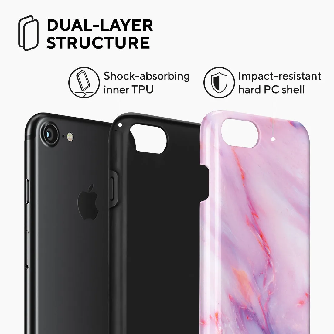 Cotton Candy Custom - iPhone SE3 / SE2 / 8 / 7 Case