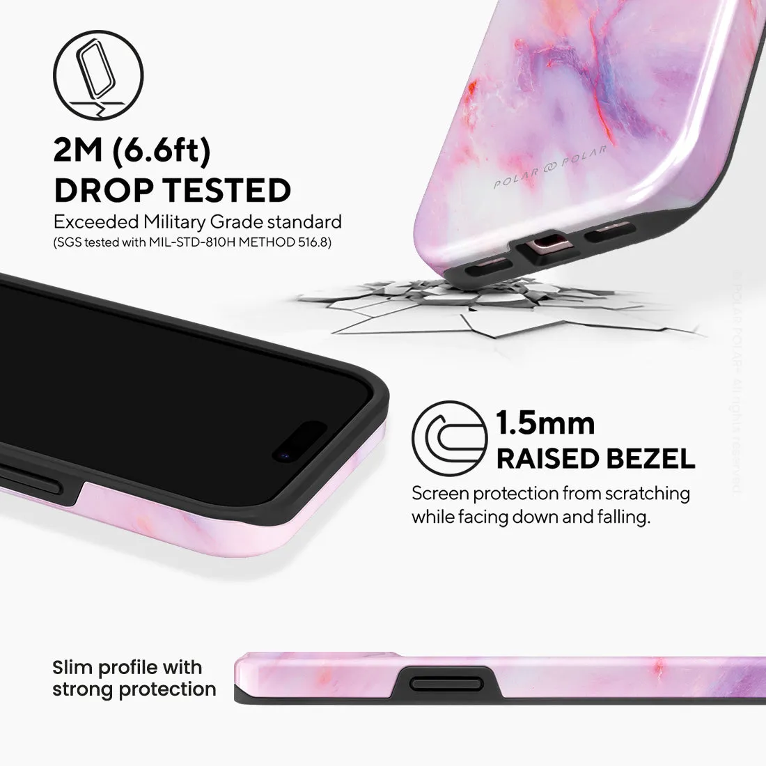 Cotton Candy - iPhone 15 Case