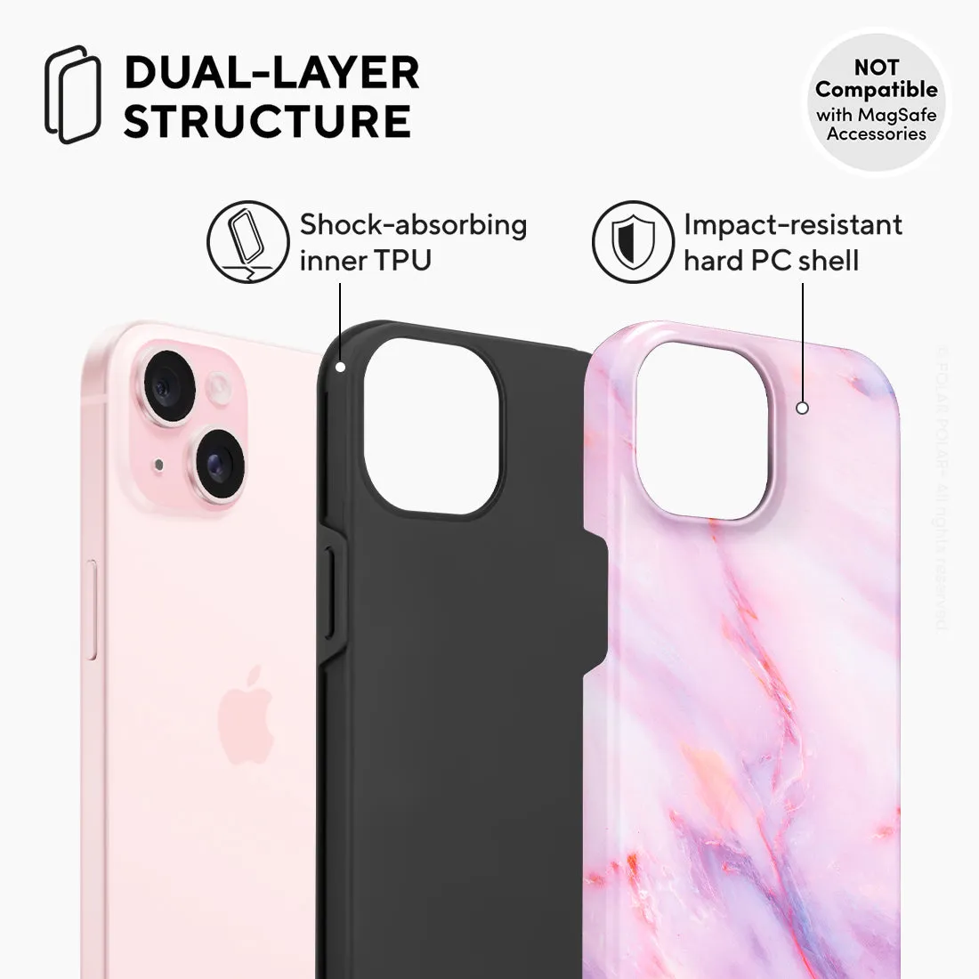 Cotton Candy - iPhone 15 Case
