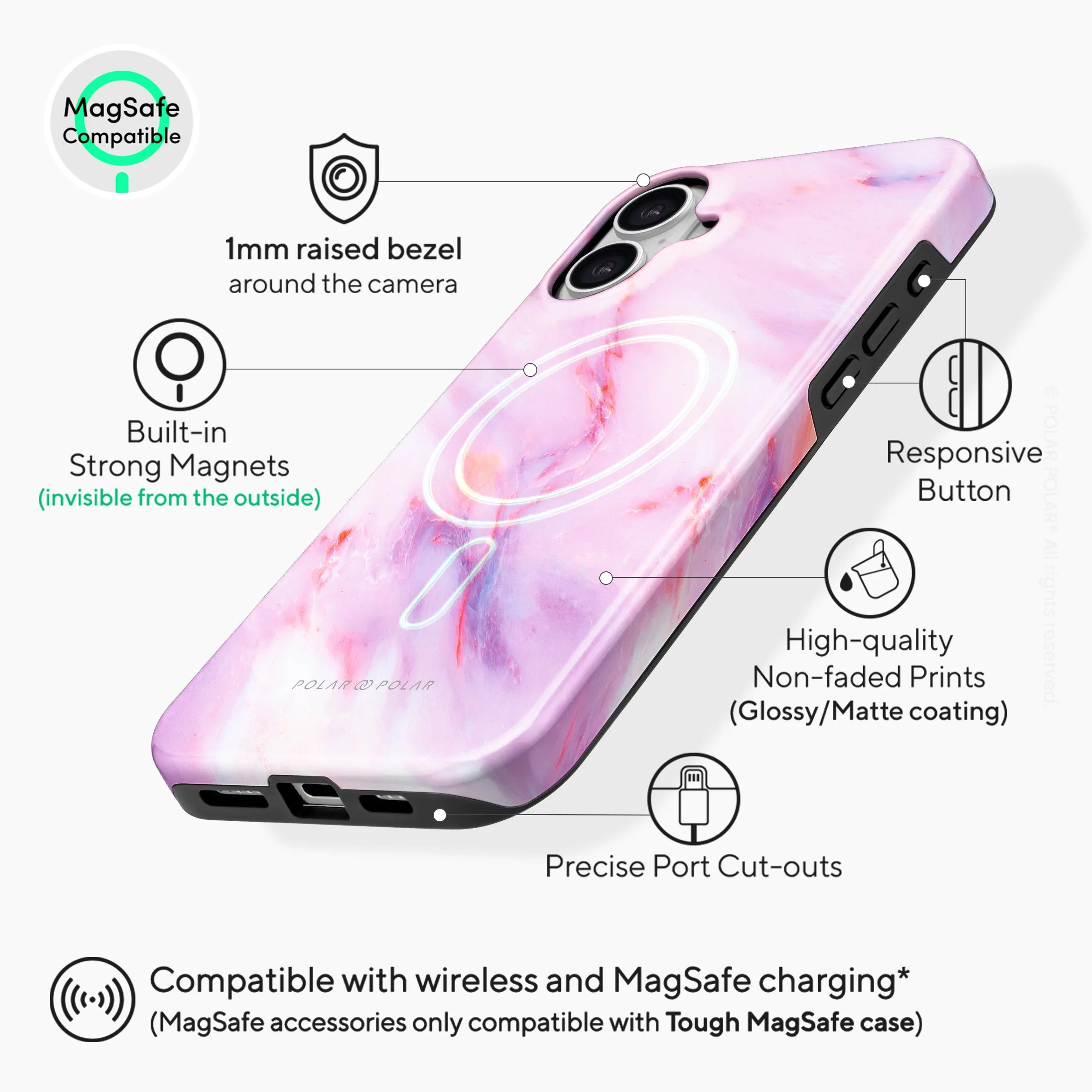 Cotton Candy - iPhone 16 Plus Case