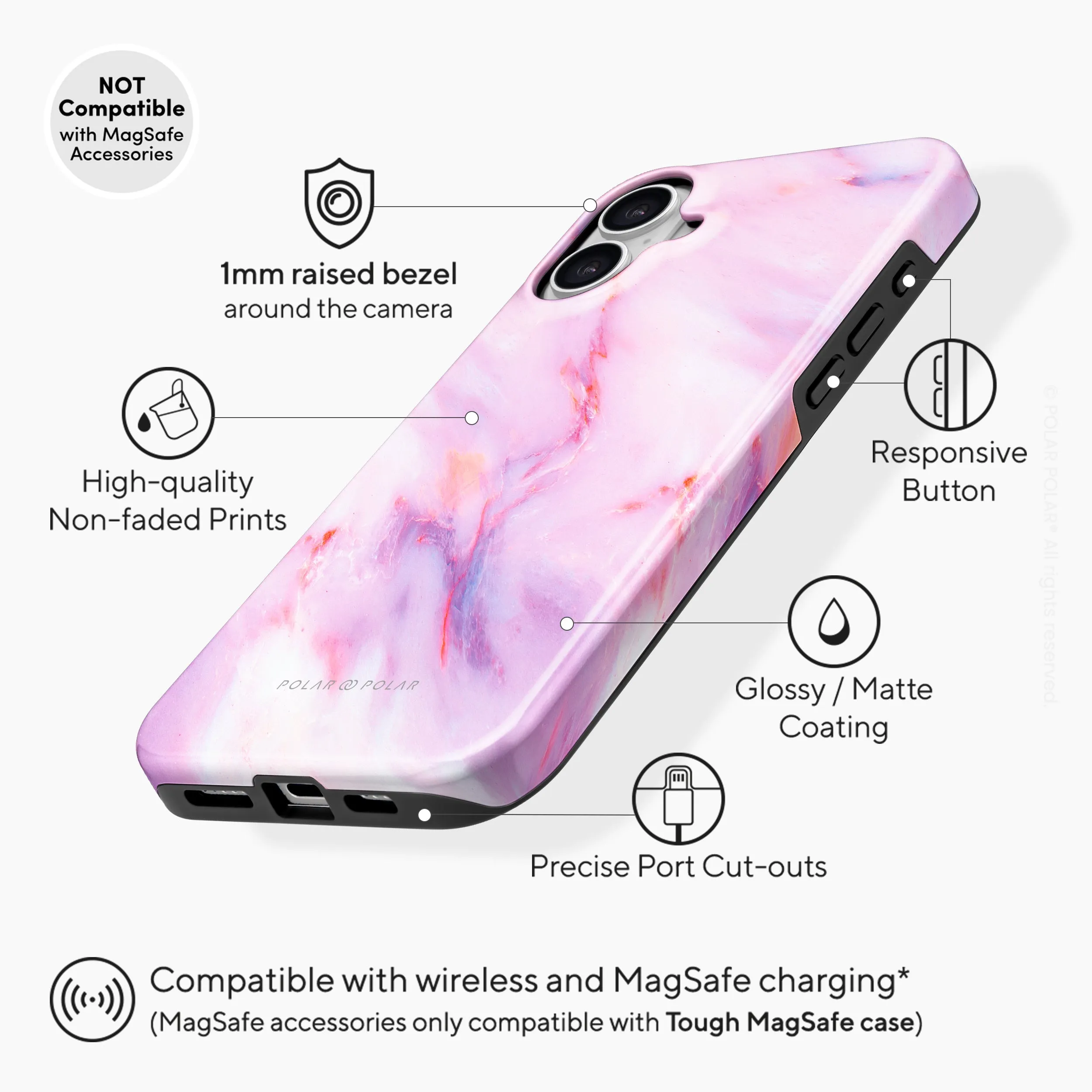 Cotton Candy - iPhone 16 Plus Case