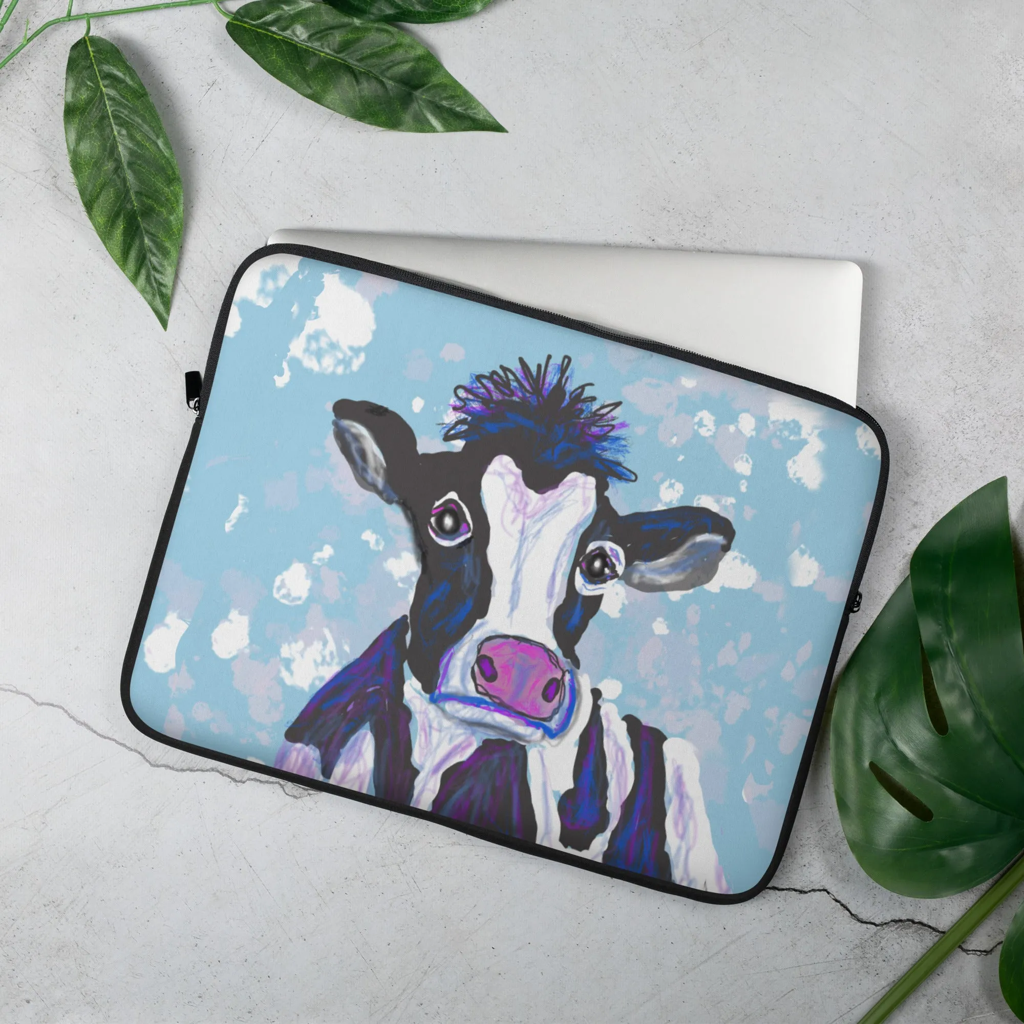 Cow Laptop Sleeve | PittaPat