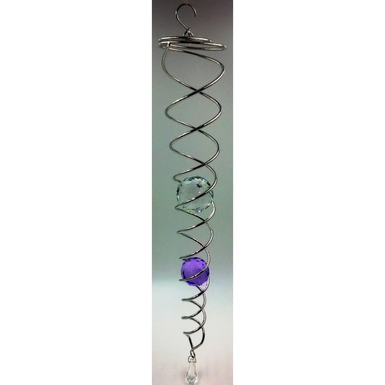 Crystal Hanging Vortex Spinner