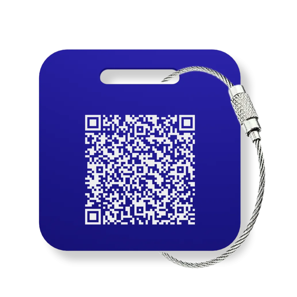 Custom QR Code Tags - 3 Pack