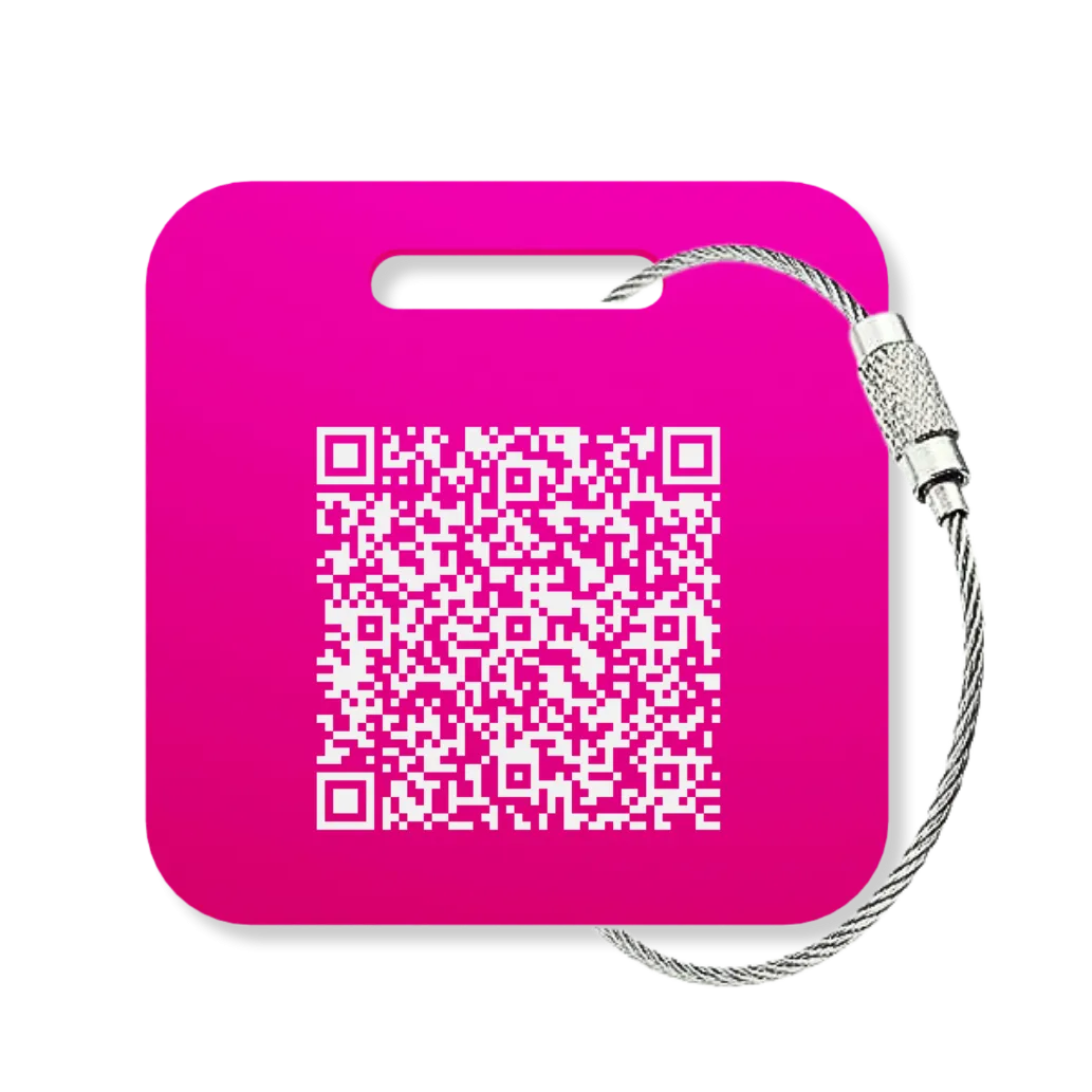 Custom QR Code Tags - 3 Pack
