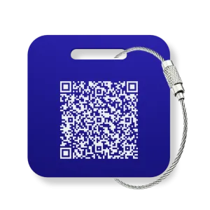 Custom QR Code Tags - 3 Pack