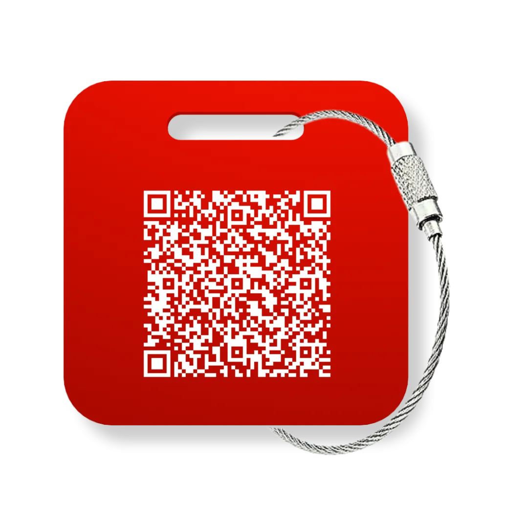 Custom QR Code Tags - 3 Pack