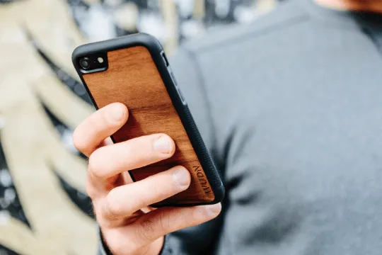Custom Wood iPhone 12 Pro Max Case 6.7"