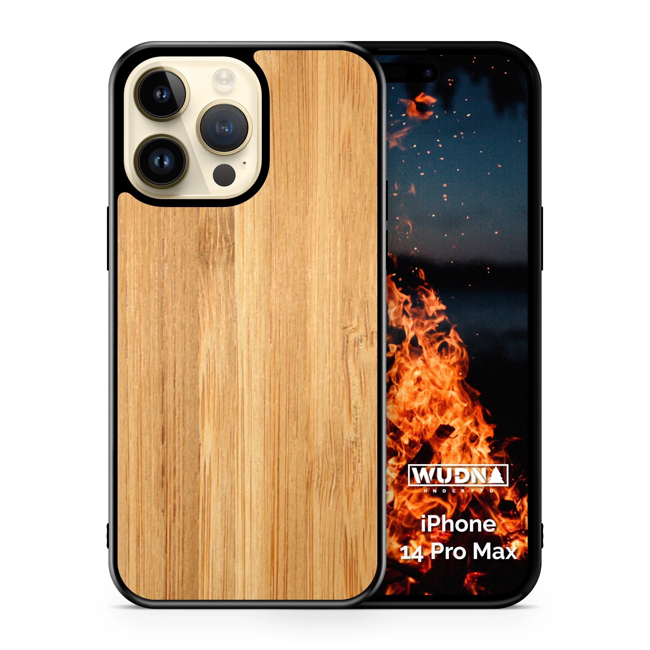 Custom Wood iPhone 14 Pro Max Case 6.7"