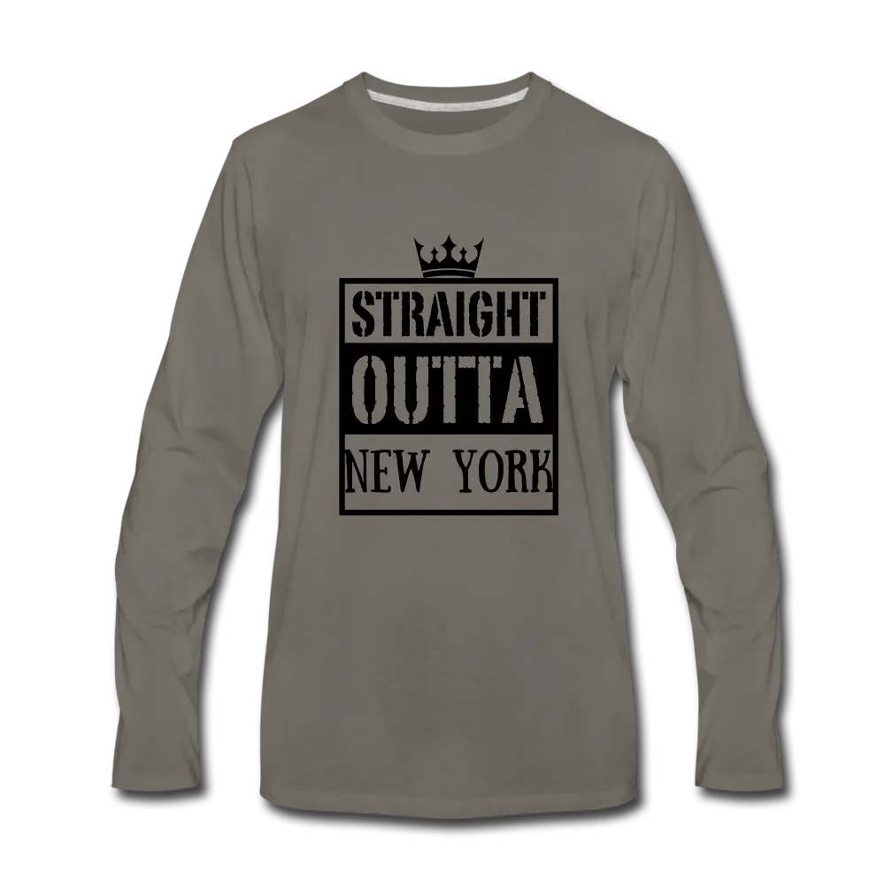 Customized Men's Premium Long Sleeve T-Shirt