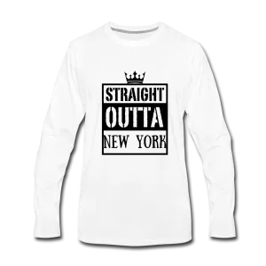 Customized Men's Premium Long Sleeve T-Shirt