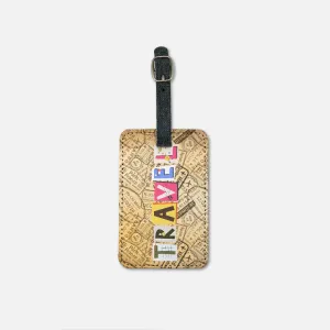 Cut & Paste Luggage Tag w/Buckle