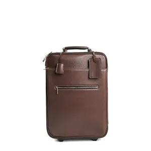 DARK BROWN SEMI-RIGID TROLLEY