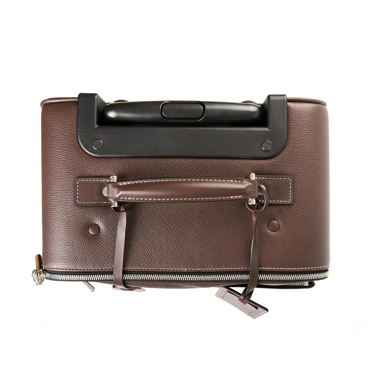 DARK BROWN SEMI-RIGID TROLLEY