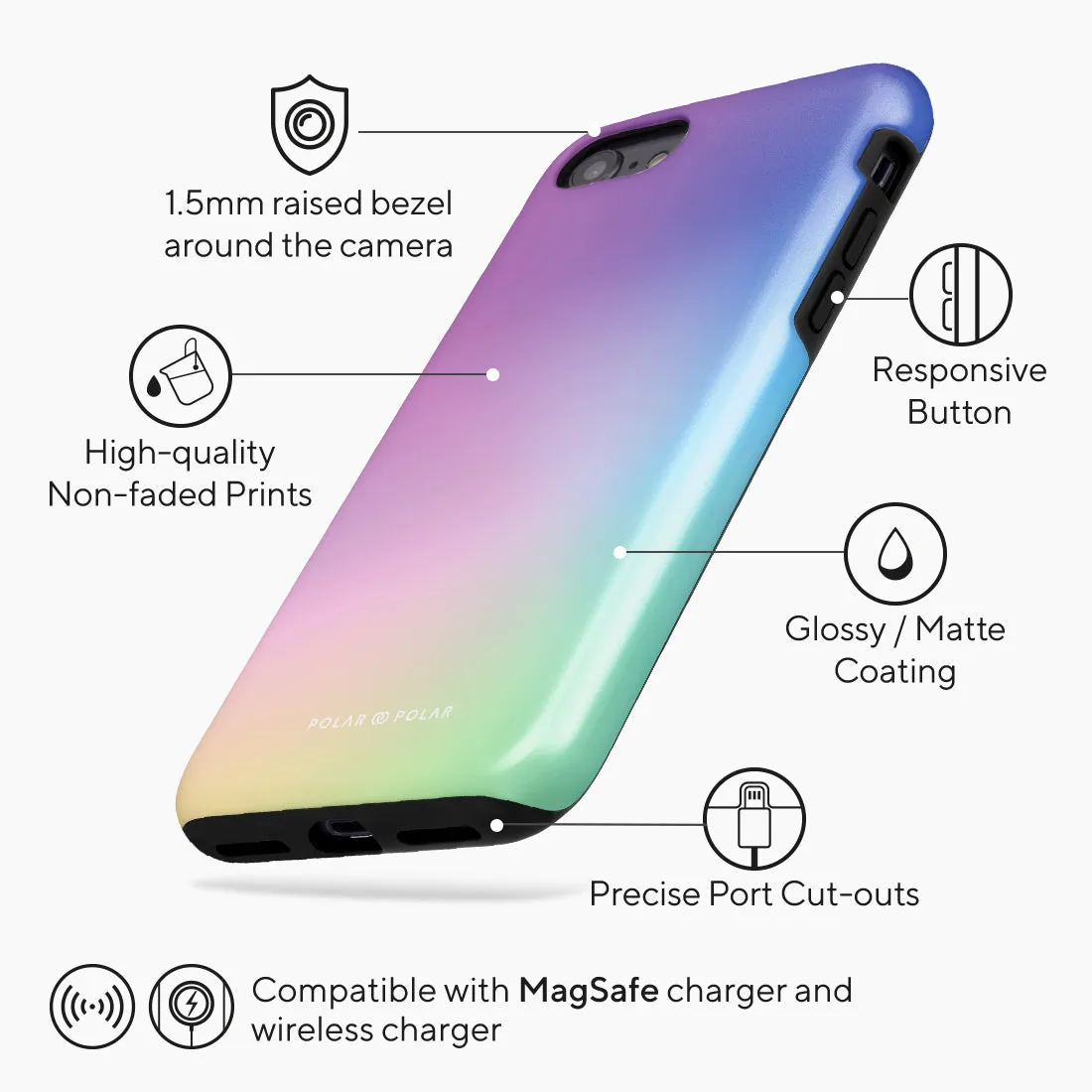 Daydream Holo Custom - iPhone SE3 / SE2 / 8 / 7 Case