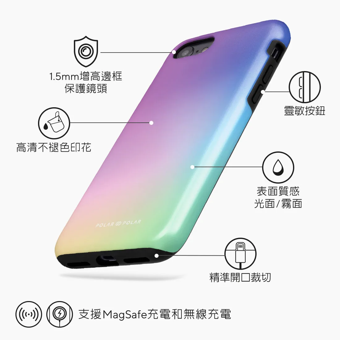 Daydream Holo Custom - iPhone SE3 / SE2 / 8 / 7 Case