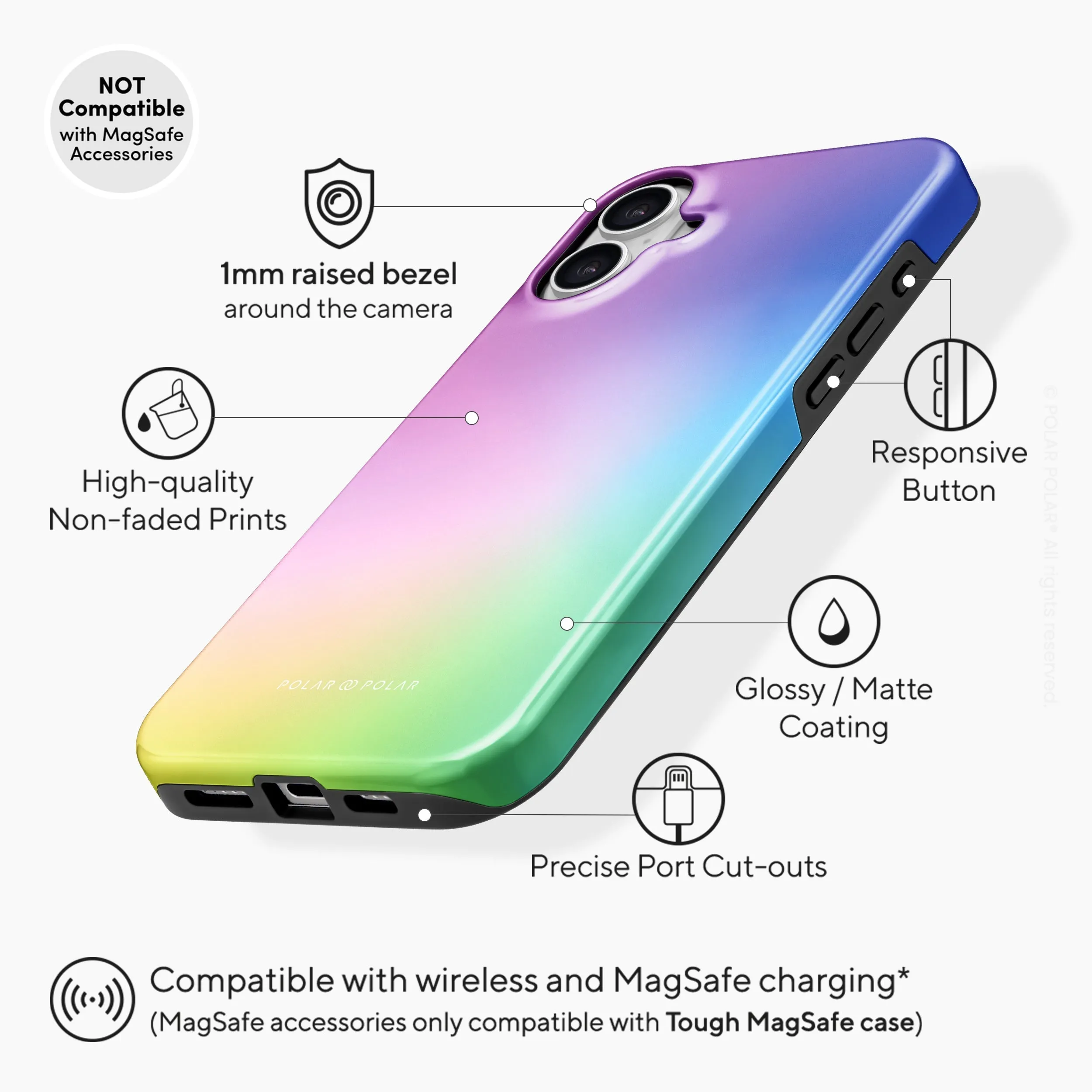 Daydream Holo - iPhone 16 Plus Case