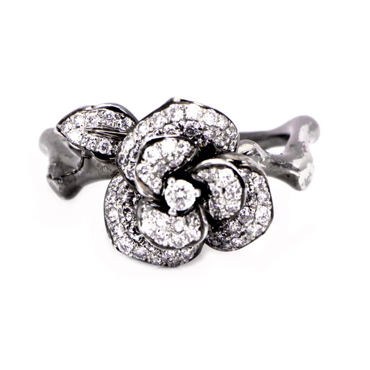 Diamond Rose Ring