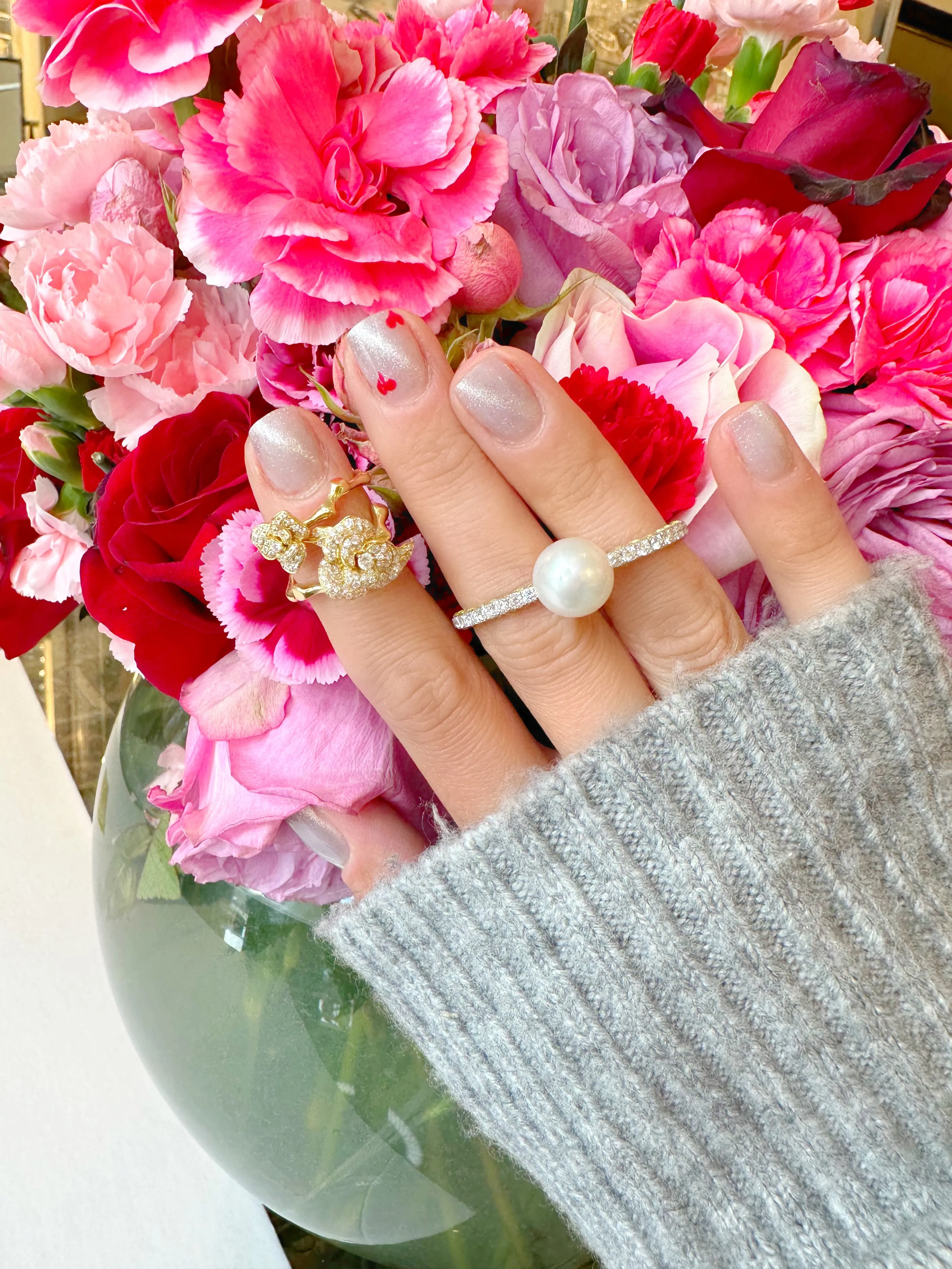 Diamond Rose Ring