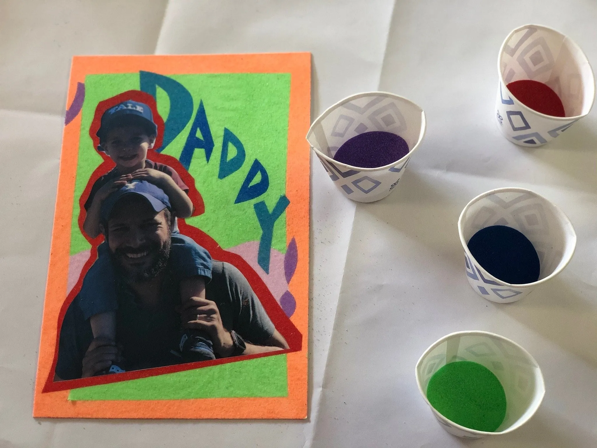 DIY Sand-Art Card