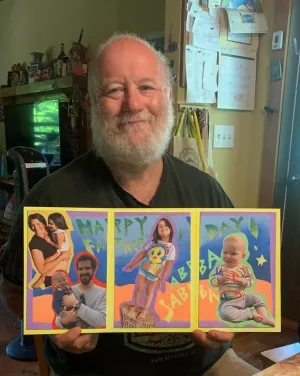 DIY Sand-Art Card