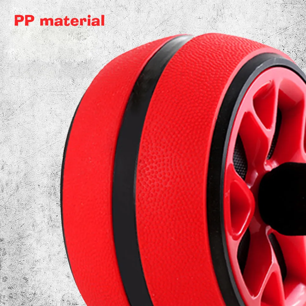 DMAR Silent TPR Abdominal Wheel Roller Trainer Fitness Equipment Gym Home Exercise Body Building Ab roller Belly Core Trainer