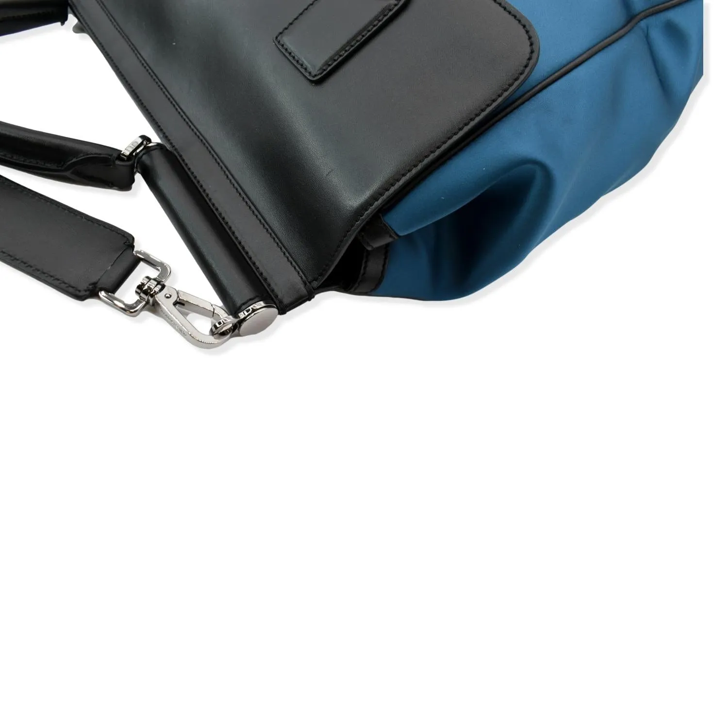 DOLCE & GABBANA Sicily Leather Travel Bag Black