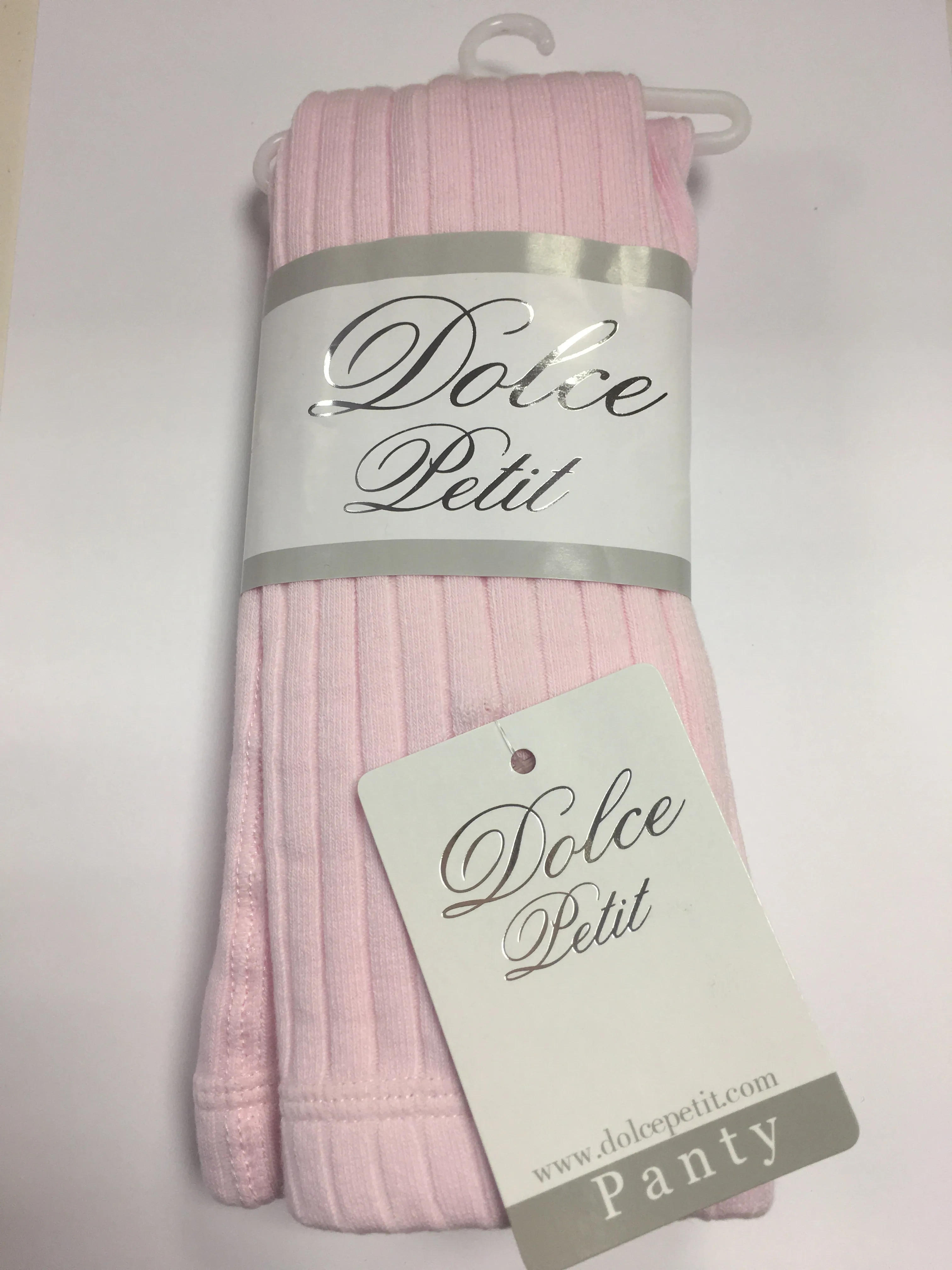 Dolce Petit Girls Tights -  Pale Pink 2500
