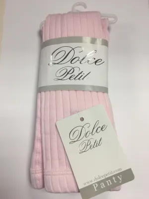 Dolce Petit Girls Tights -  Pale Pink 2500