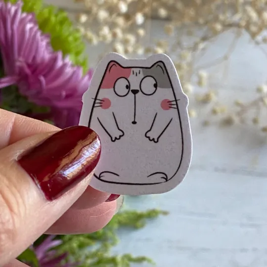 Doodle Cats sticker set | 9 pk