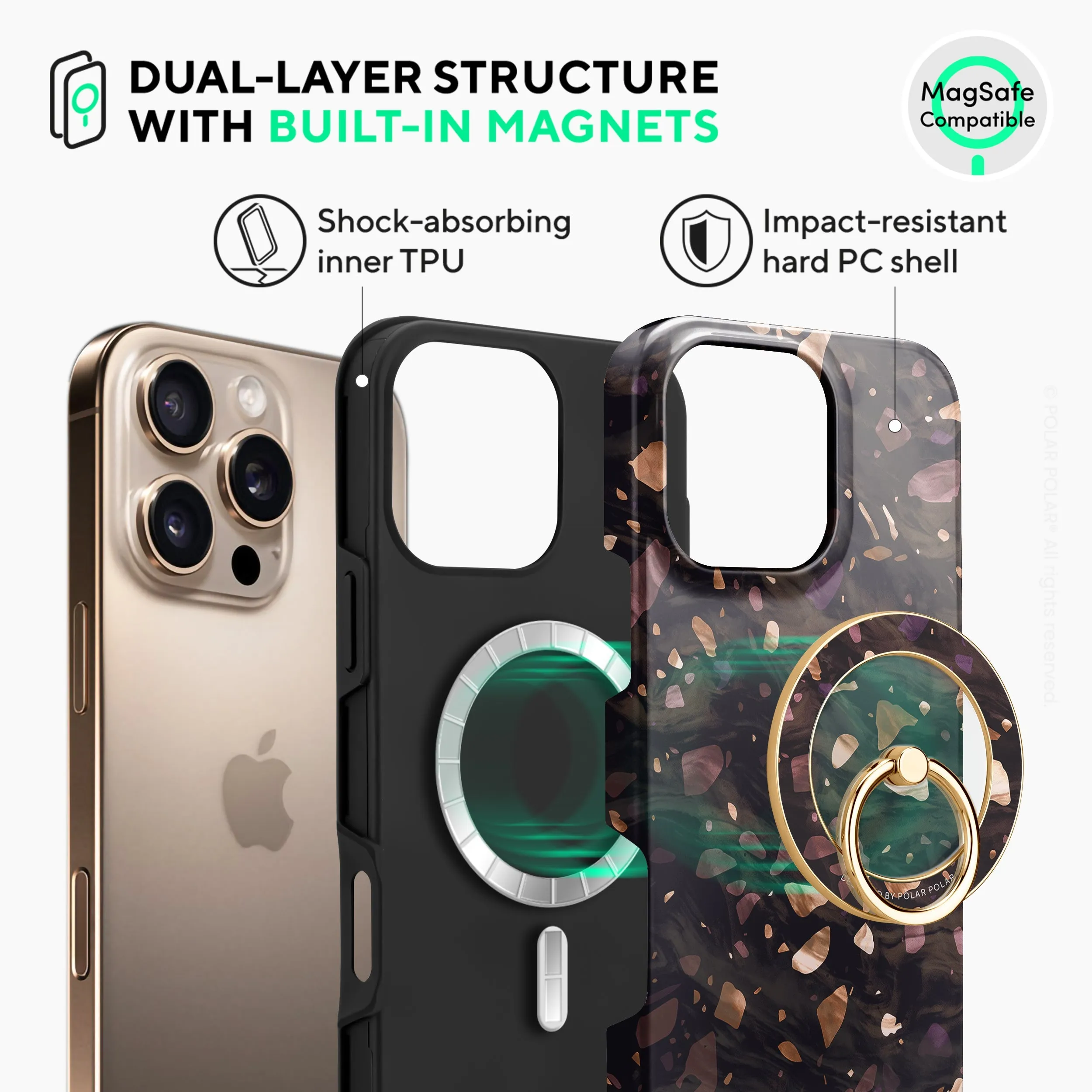 Eminence Terrazzo Gem - iPhone 16 Pro Max Case