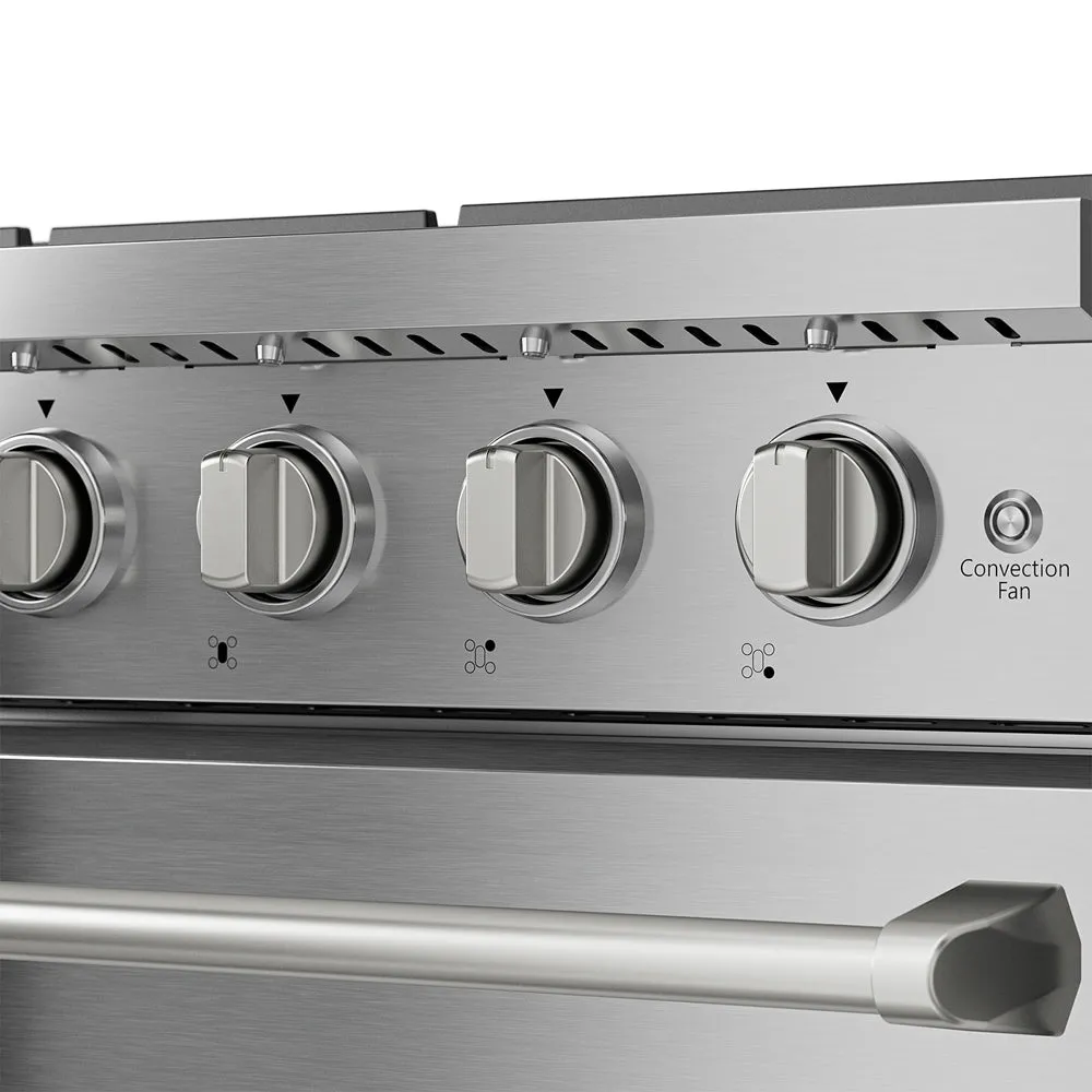 Empava 30 Inch Pro-Style Slide-in Single Oven Gas Range