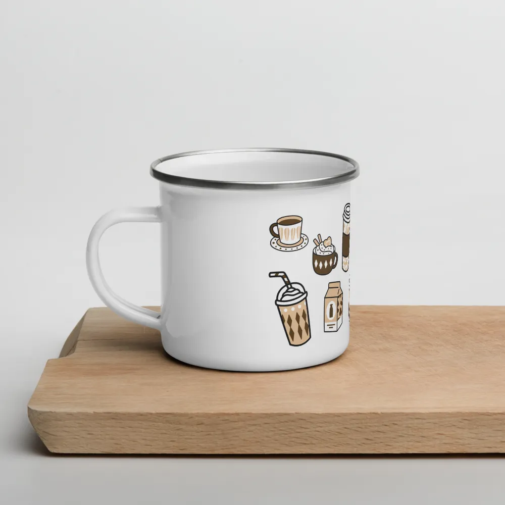 Enamel Mug - Coffee Lovers