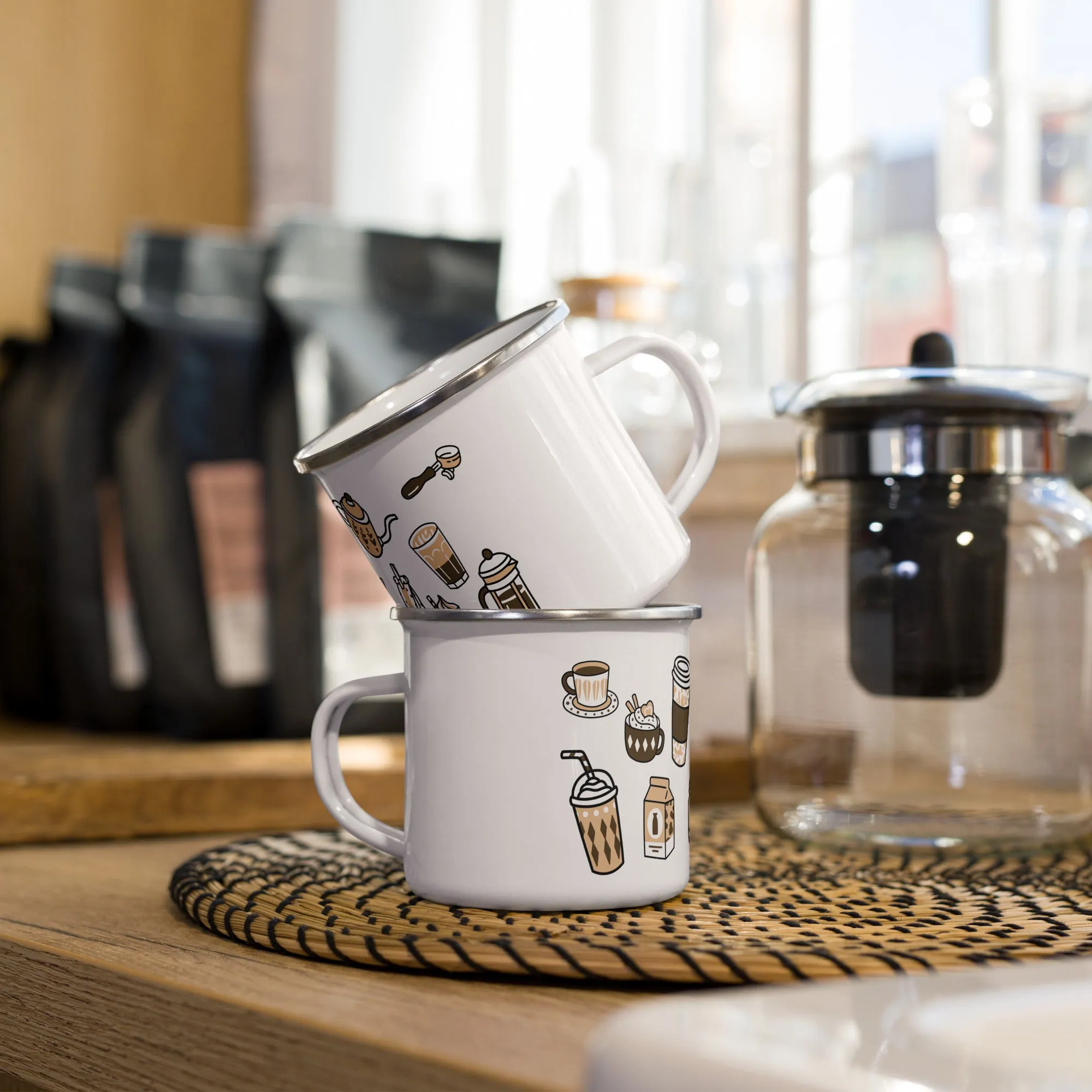 Enamel Mug - Coffee Lovers