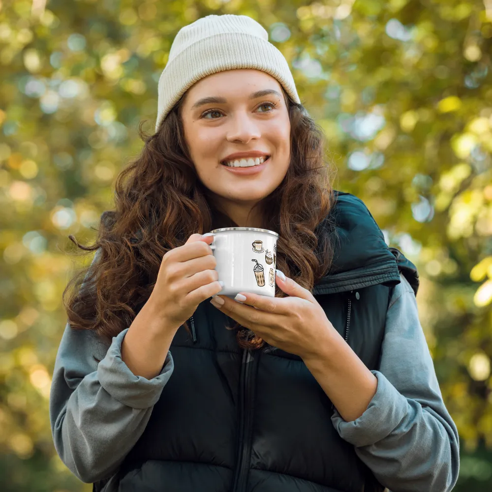 Enamel Mug - Coffee Lovers