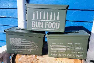 Engraved 50 Cal Ammo Can