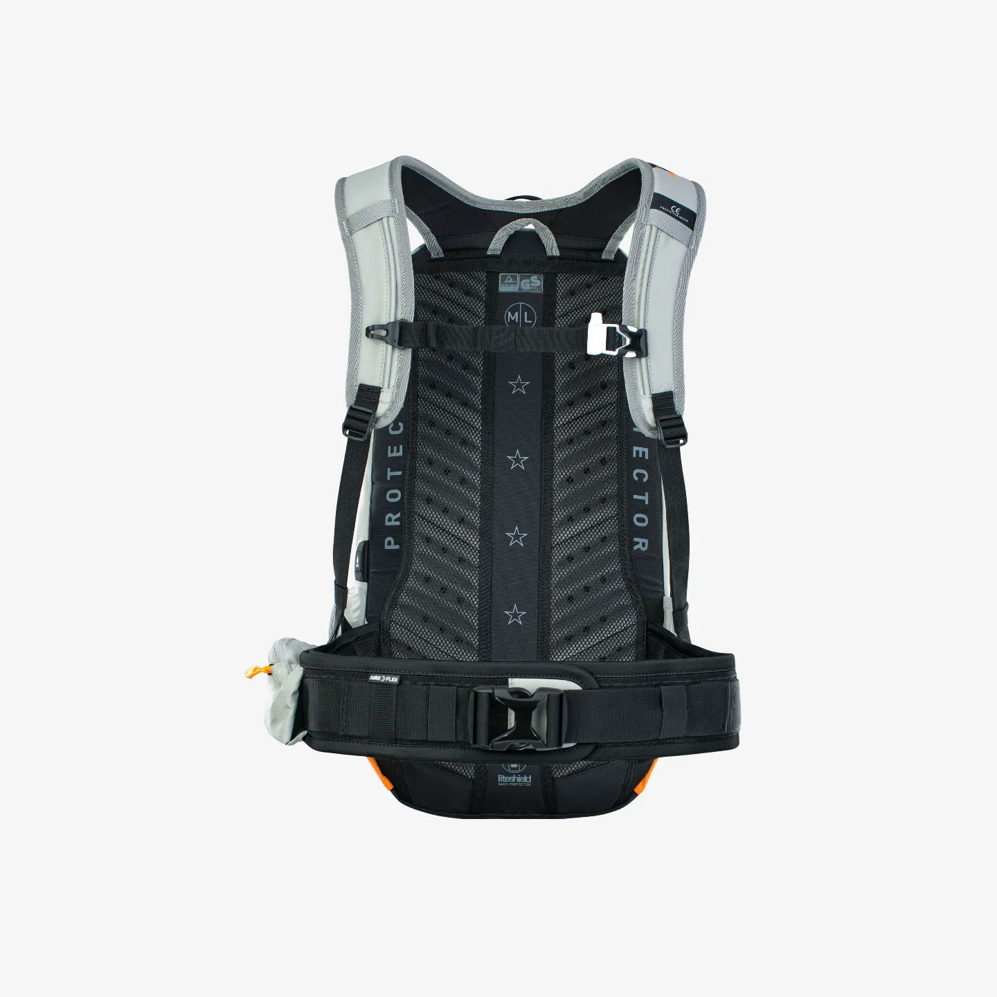 Evoc FR Enduro E-Ride 16 Backpack - Stone/Bright Orange