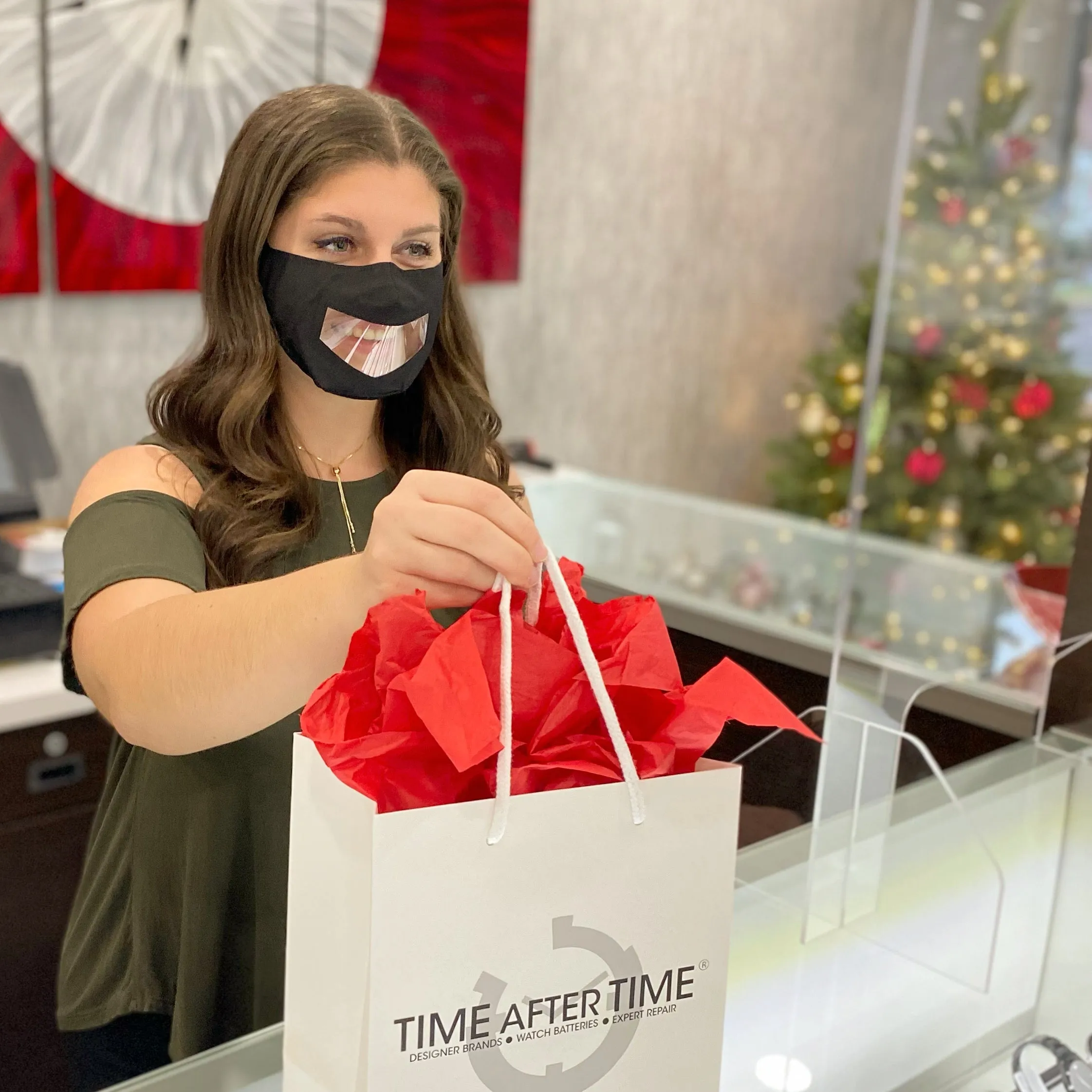 Face Masks with Clear Window