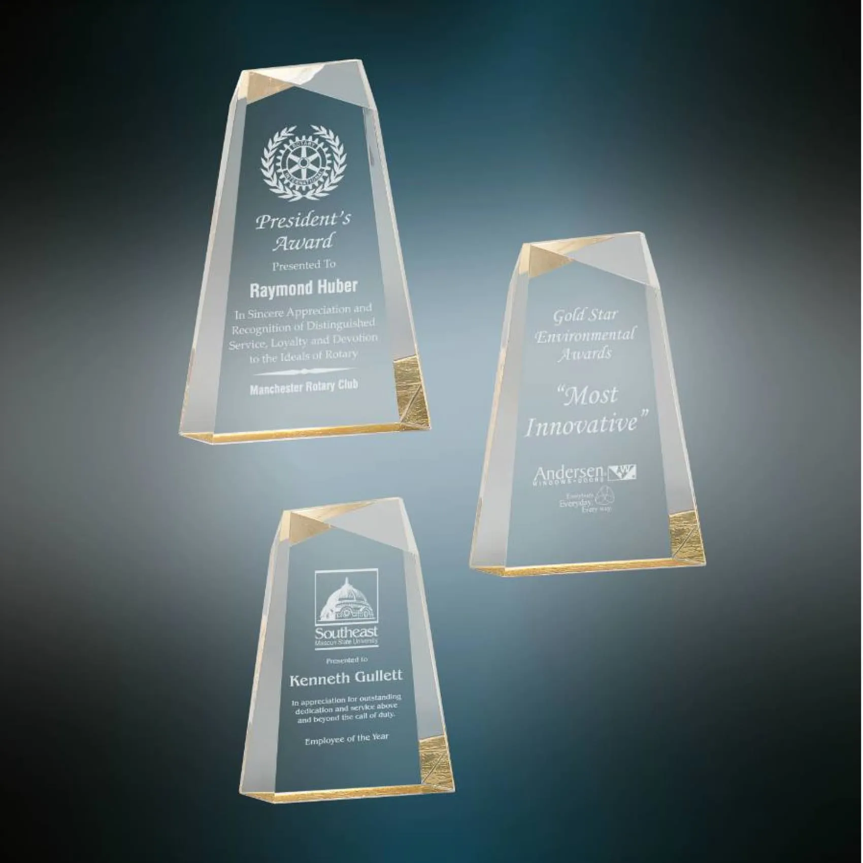 Faceted Acrylic Award