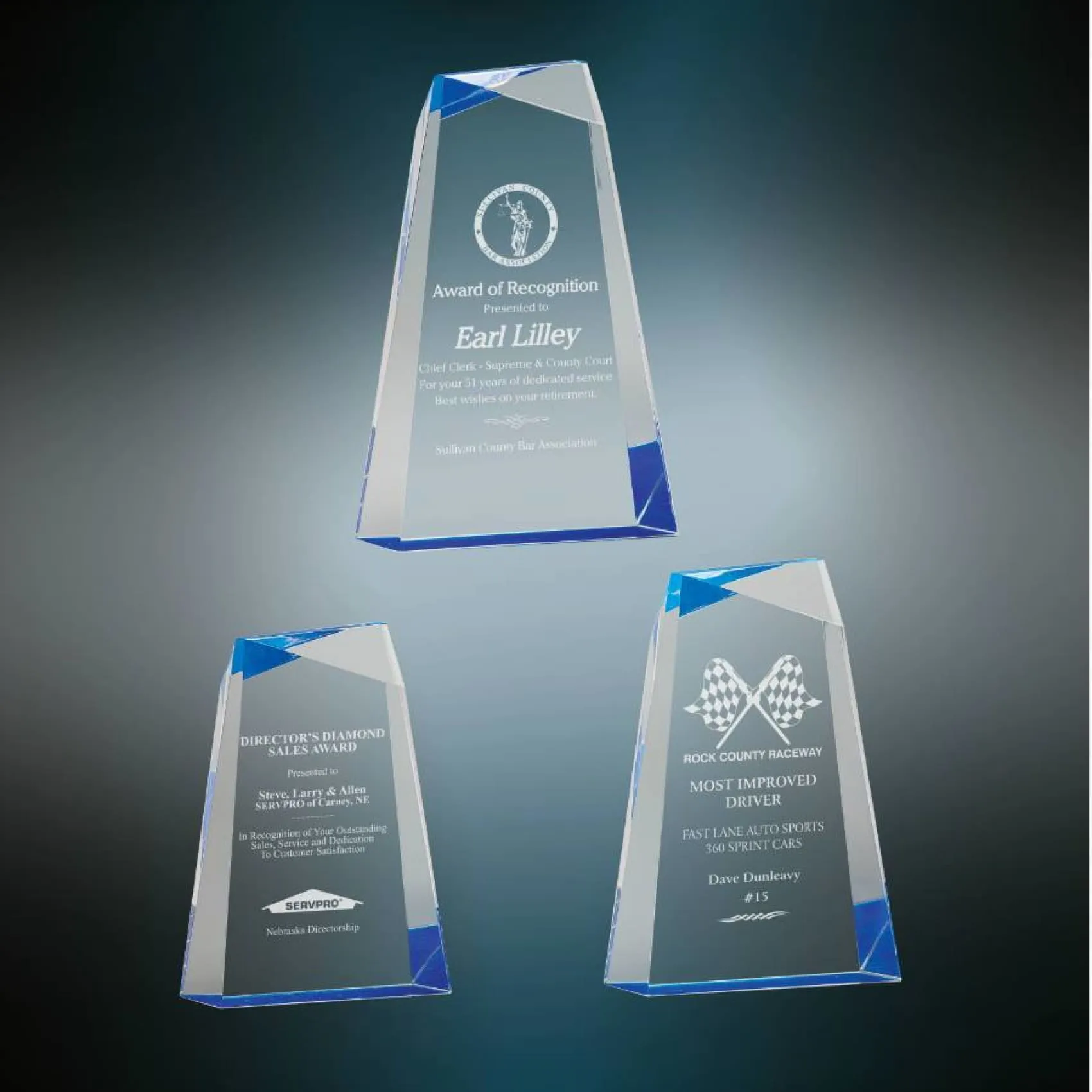 Faceted Acrylic Award