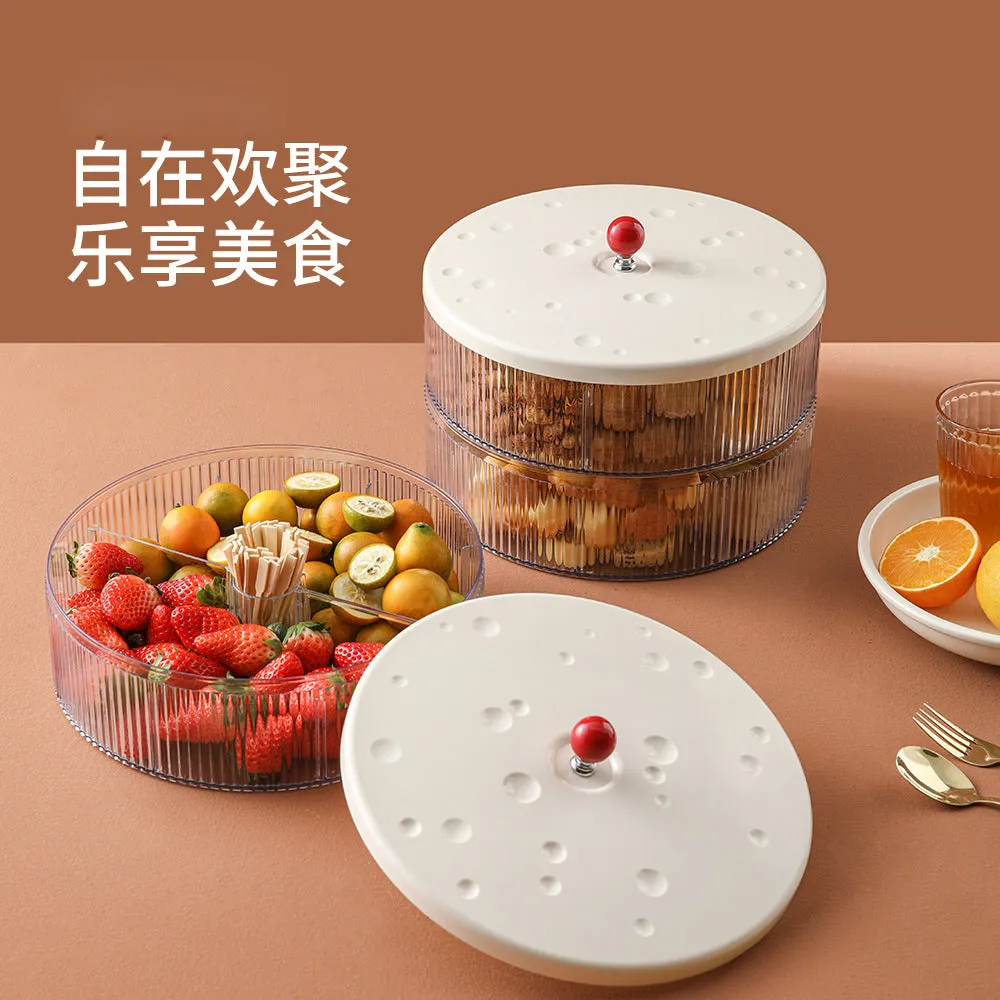 FaSoLa Multi-Compartment Fruit Box - Milky White