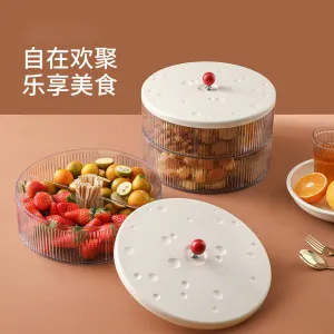 FaSoLa Multi-Compartment Fruit Box - Milky White