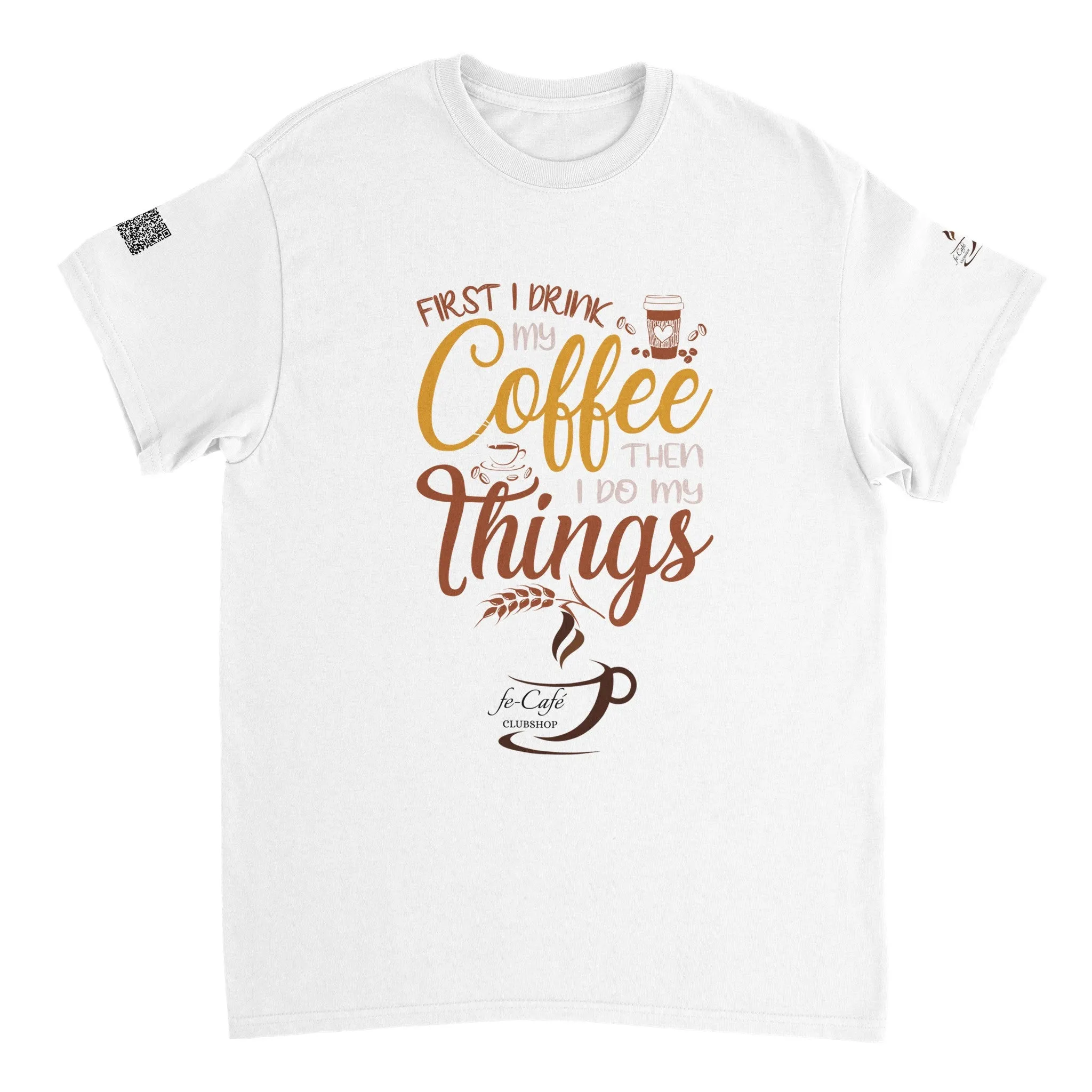 fe-Café customizable Heavyweight Unisex Crewneck T-shirt