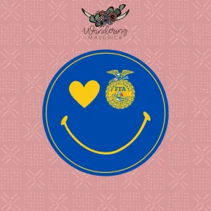 FFA Smiley Sticker
