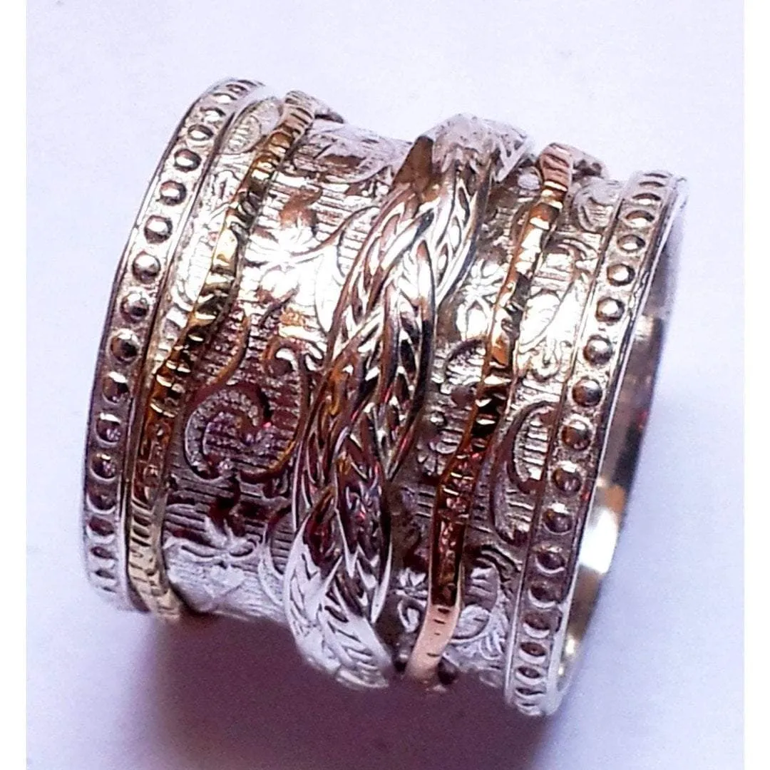 Fidget Spinning rings for women & men.