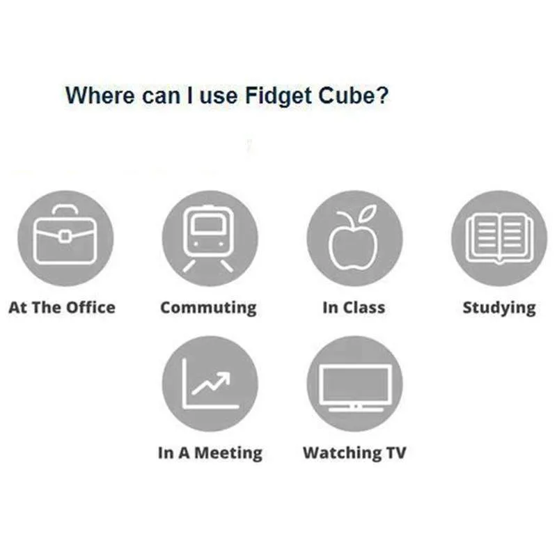 Fidget Toys - Focus Concentration Tools And More