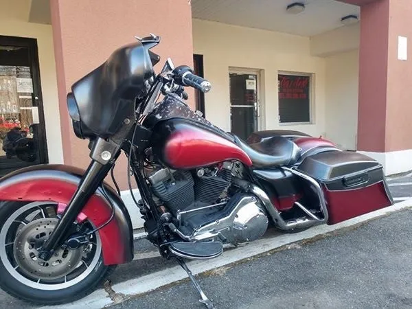 Fiftyfive Stretched Series Bagger Kit for Harley Touring Bikes SKU: RAVETSALE3
