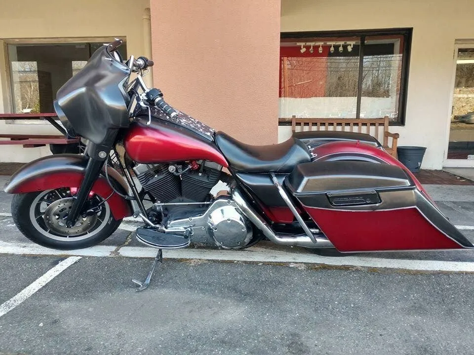 Fiftyfive Stretched Series Bagger Kit for Harley Touring Bikes SKU: RAVETSALE3