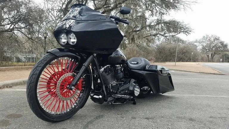 Fiftyfive Stretched Series Bagger Kit for Harley Touring Bikes SKU: RAVETSALE3
