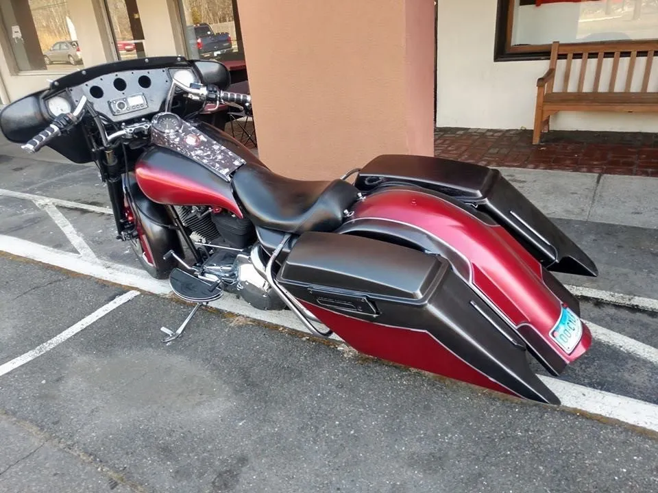Fiftyfive Stretched Series Bagger Kit for Harley Touring Bikes SKU: RAVETSALE3